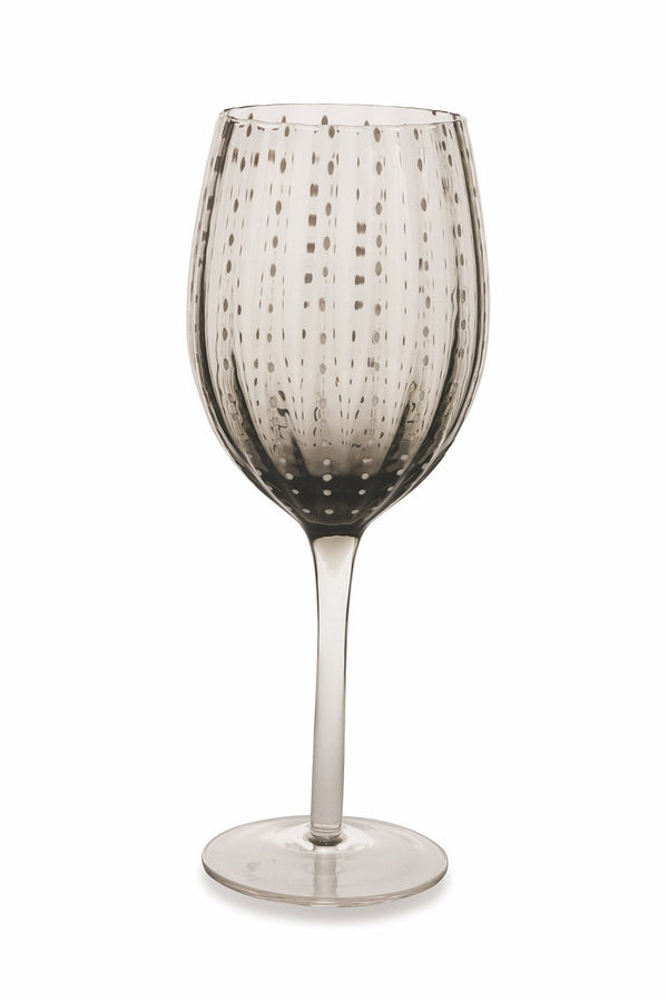 acquista Set 6 Gobelets en Verre 300 ml Villa d'Este Home Tivoli Shiraz Tasse Grise