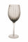 Set 6 Gobelets en Verre 300 ml Villa d'Este Home Tivoli Shiraz Tasse Grise