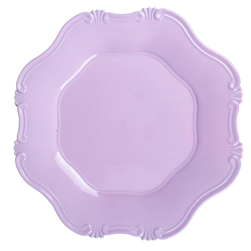 Set 4 Sottopiati Ø33x2 cm  in Polipropilene VdE Tivoli 1996 Hippy 