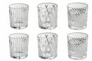 Set 6 Bicchieri Acqua 310 ml in Vetro Villa d'Este Home Tivoli Vintage