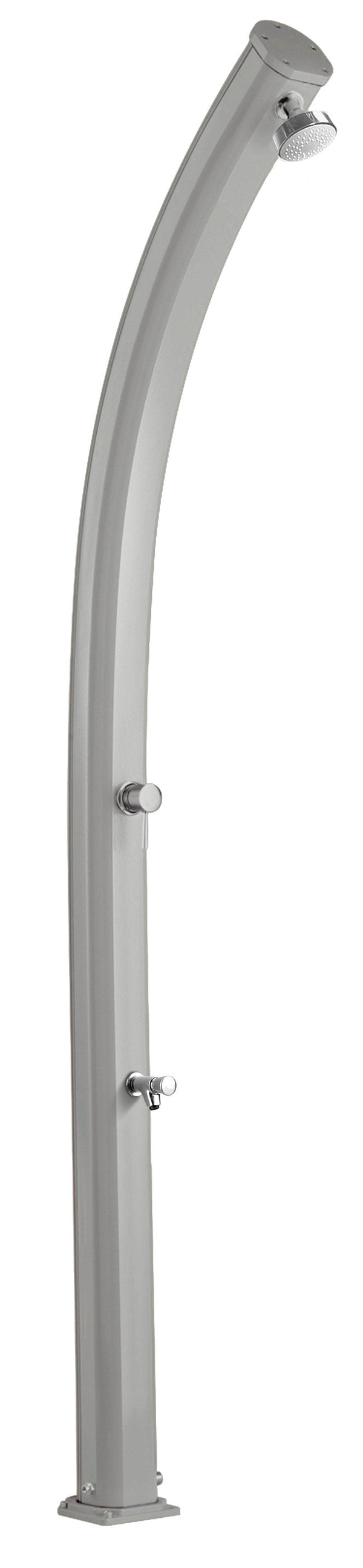 Doccia Solare da Giardino 25L Miscelatore e Lavapiedi Arkema Jolly Inox Paint acquista