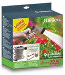 Tubo Pompa Canna dell'Acqua Estensibile 22,5 mt con Pistola Soriani Gardenlike Grigio
