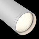 Faretto per Sistema Illuminazione Binario 50W GU10 in Alluminio  Bianco