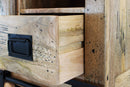 Mobile Tyrone 80x40x180 h cm in Legno Marrone