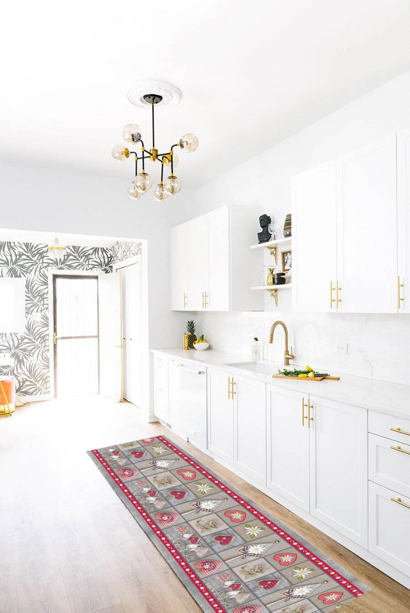 Tappeto Passatoia in Poliestere con Stampa Digitale Tirol Varie Misure