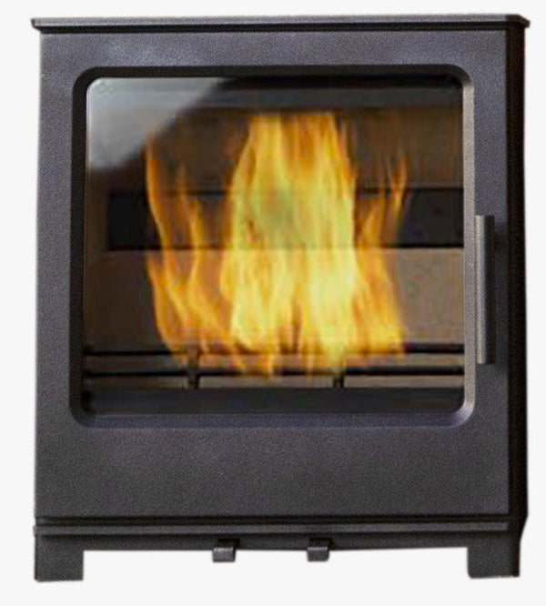 Poêle à Bois en Fonte 8,1 kW 49x31x55 cm Ainhoa ​​​​Noir sconto