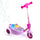 Trottinette électrique à 3 roues alimentée par batterie pour enfants Bubble Shooter avec licence Disney Princess