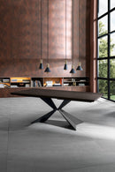 Tavolo Fisso 200x100x76 cm in Rovere Impiallacciato Stark Naturale