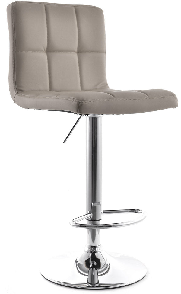 Tabouret avec vérin à gaz et siège pivotant en faux cuir Vandi Tortora prezzo