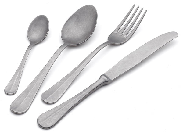 Service de Couverts 24 Pièces en Acier Royal Eme Retro sconto