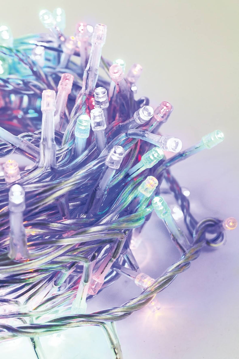 Luci di Natale 180 LED 7,2m Multicolor da Interno Soriani