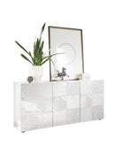 Mobile Buffet in Melaminico 180x42x84cm TFT Blossom Bianco