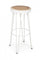 Tabouret de bar Rakel blanc en bois