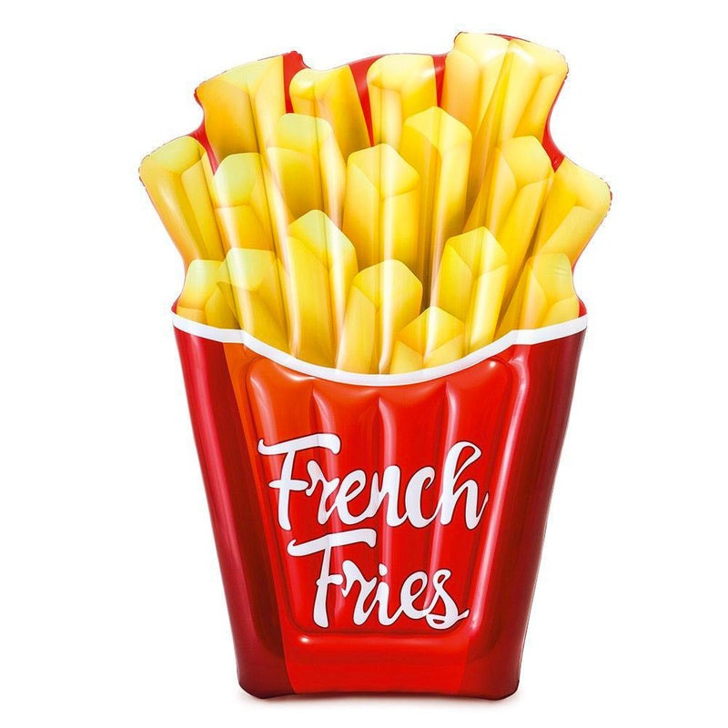Materassino Gonfiabile 175x132 cm da Mare Spiaggia a Forma di Patatine French Fries Intex