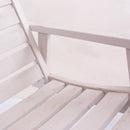 Sedia a Dondolo 58x99xH104 cm in Abete Bianco