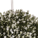 Sfera Gypsophila Artificiale in Sintetico Larghezza 25 cm Bianco