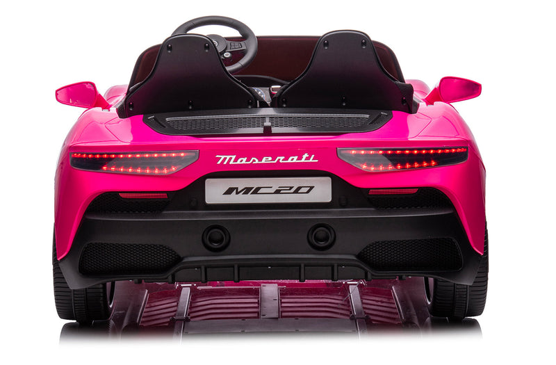 Macchina Elettrica per Bambini 12V con Licenza Maserati MC20 Rosa