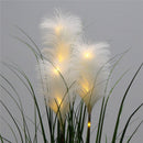 Pianta Artificiale H100 cm con Luci LED e Vaso Verde