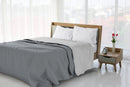 Lenzuolo Sopra in Tinta Unita Grigio Chiaro