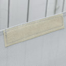 Sedia Sdraio Zero Gravity a Dondolo 105x62x88 cm in in Acciaio e Tessuto Grigio