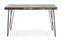 Scrivania Atlantide 130x65 in MDF effetto Cemento