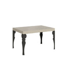 Tavolo Allungabile 140-400x90x77 cm Paxon Cashmere Telaio Antracite 