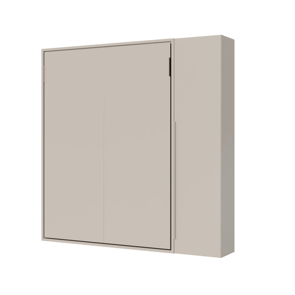 sconto Letto Matrimoniale A Scomparsa 160 Versia Con Armadio 1 Anta Dx Argilla