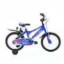 Bicicletta per Bambino 14” 2 Freni Bimbo Rally Blu o Rosso