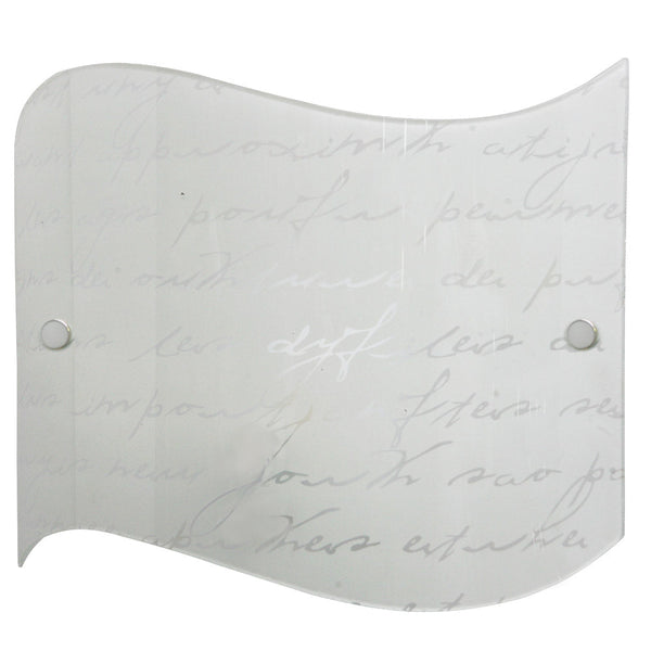 Applique 1xE27 Chrome Cadre Verre Plaque Écrit E-Energy Veronica sconto