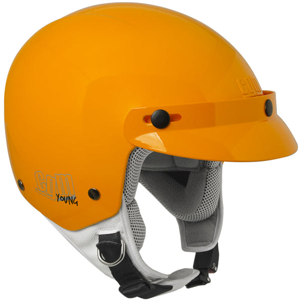 online Casque Demi-Jet pour Enfants avec CGM Cuba 204A Orange Peak