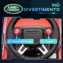 Macchina Elettrica per Bambini Licenza Land Rover Discovery 6V Velocità 3km/h Rosso 