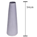 Vaso Cachepot Grey in Ceramica H 54 cm