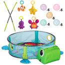 Palestrina Box Tappeto Neonato Bambino Tartaruga Fitch Baby con Recinto Palline