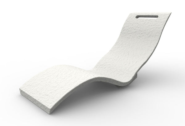 Lettino Chaise Longue Riscaldata da Esterno Giardino Seduta a Terra Arkema Serendipity Hybrida Bianca sconto