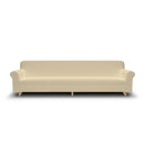 Copridivano Elasticizzato 4 Posti in Poliestere Panna