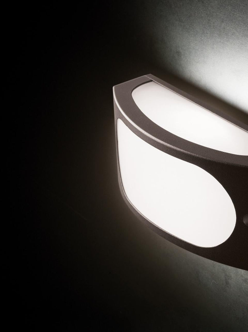 Applique da Esterno E27 in Alluminio Sovil Bianco