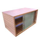 Mobile da Bagno sospeso Giava 01 Legno Crema TFT