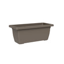 Vaso Rettangolare a Cassettone Outdoor Tera Tikal Sand 62x32 cm in Plastica Sabbia 