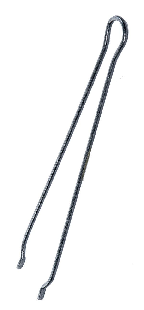 sconto Pinza a Molla Modello Basic in Ferro Tondo 8 mm Grigio Martellato