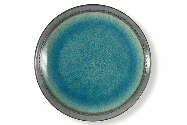 Set de 6 Assiettes à Fruits Ø21 cm en Gres VdE Tivoli 1996 Turquoise Bahamas prezzo