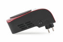 Stufa Stufetta da Parete 500W Display LCD Kooper Ghibli Rosso