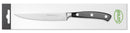 Coltello Costata Professionale Lama Liscia 12 Cm Forgiato Sanelli Ergoforge