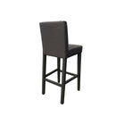 Set 2 Sgabelli 93x40x40 cm Edi Flash 17 tessuto grigio