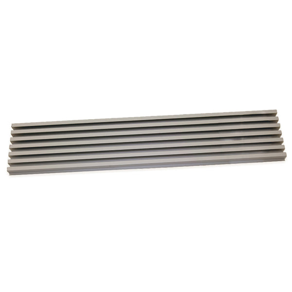 Grille de ventilation à 7 lamelles en aluminium Emuca pour réfrigérateur ou four encastrable de 60 cm online