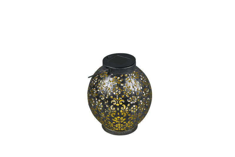 Lampada tavolo da Esterno a LED in Metallo Argento Anticato