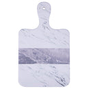 Set 4 Taglieri 25,5x15 cm  in Ceramica VdE Tivoli 1996 Marmo