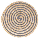 Set 4 Tovagliette Ø38 cm  in Paglia e Carta VdE Tivoli 1996 Spiral