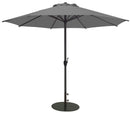 Ombrellone da Giardino Ø3 m Palo Ø38 mm Lyon Grigio