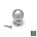 Pomolo per Mobile 25 mm Zama Nichel Satinato 25 Pezzi Emuca