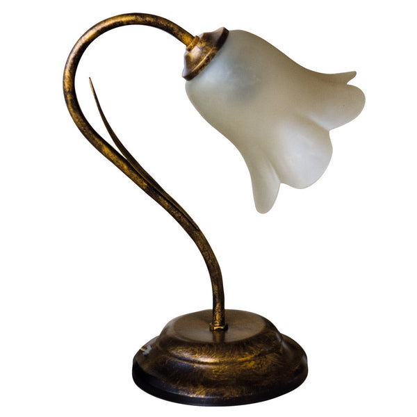 Lampe 1xE14 Marron Cadre Nuvolato Paille Verre E-Energy Irene online